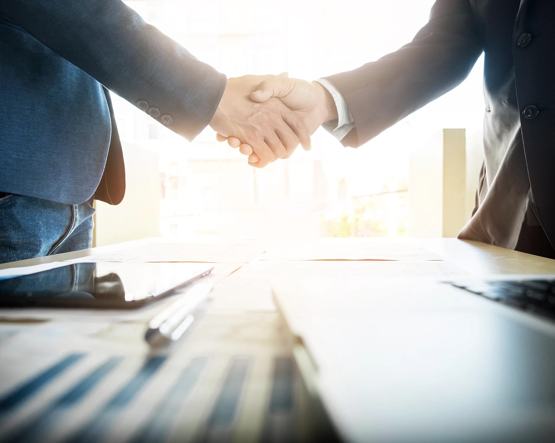 Leadenhall advisers collaborating during strategic client review